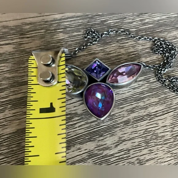 BNIB Reitired Touchstone Crystal by Swarovski, Mulled Necklace - Picture 6 of 7